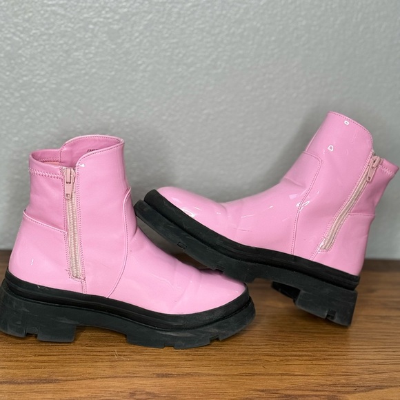 Madden NYC Girls' Combat Boots Size 3 - Picture 5 of 9